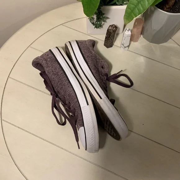 CONVERSE Madison Tweed Purple Sneakers - Picture 4 of 5